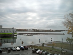 The harbor area from my hotel