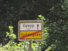 Leaving Spitzingsee, towards Valepp