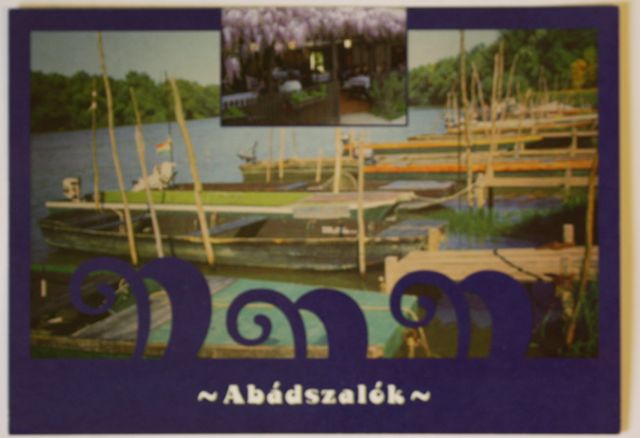 Abádszalók is apparently fairly popular, they have their own postcards...