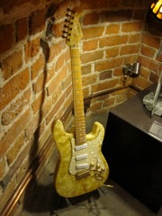 An Amber Stratocaster