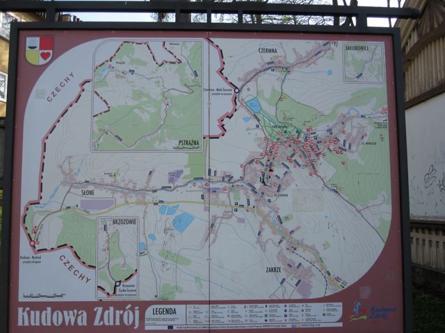 Map of the town