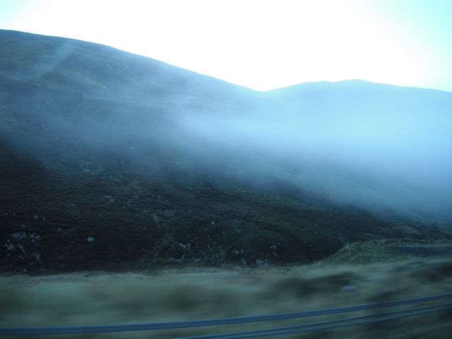 Fog on the Invercauld hills