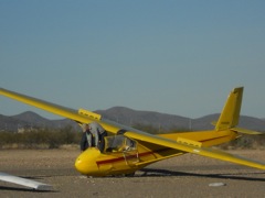 My glider.  Yellow is cooler... ;-)