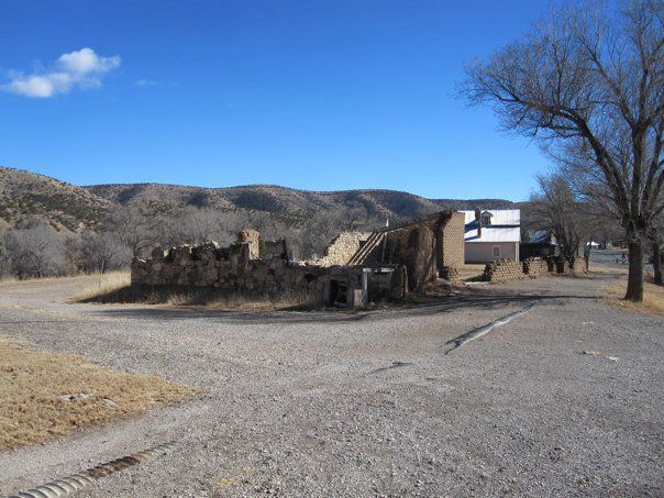 Another wrecked building