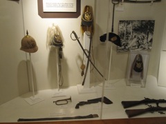 Display of contemporary artifacts
