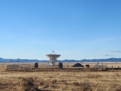 In the foreground is a prepared site for the antennas.  They are moved routinely during they year.  As of Christmas 2010, they are set in very close together.  The spacing affects the depth and the accuracy of the antennas 